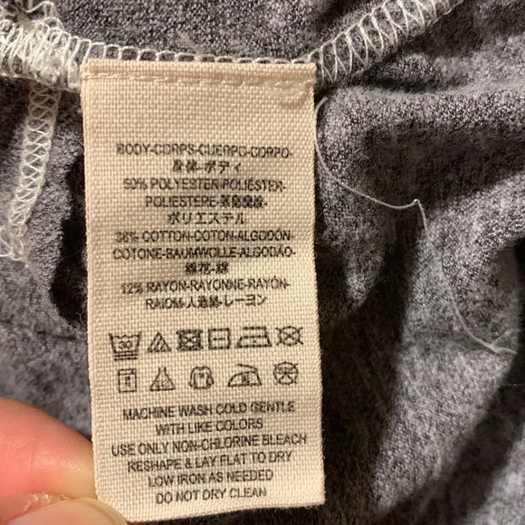 WE THE FREE Go For It Henley in Gray - Picture 10 of 12